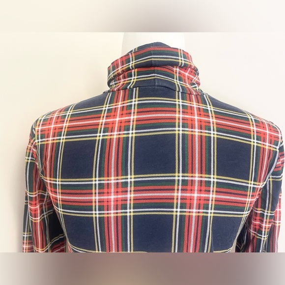 Classic J Crew Turtleneck in Stewart Tartan Plaid! - Picture 10 of 12